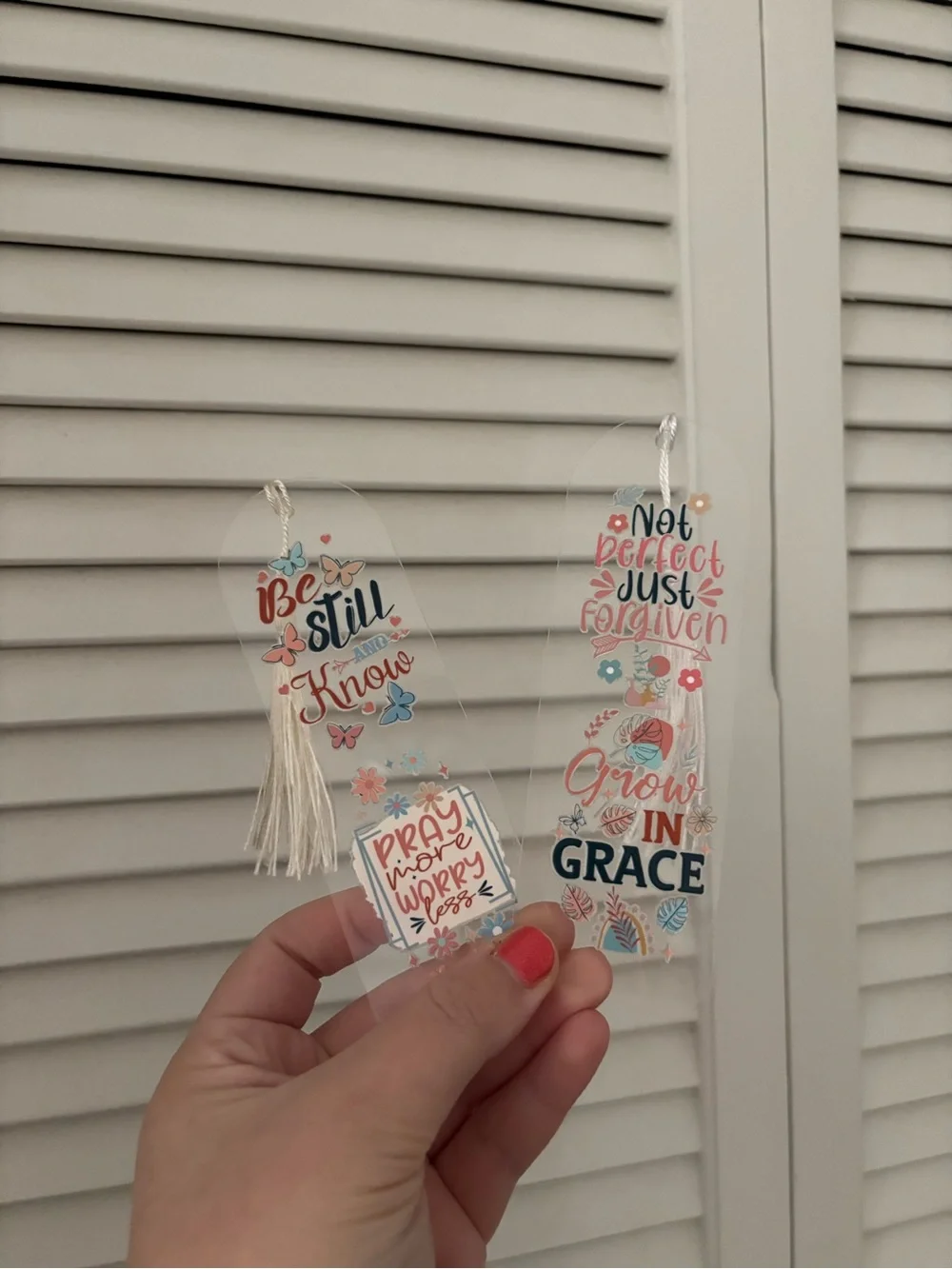 Worship handcrafted bookmark bundle by me